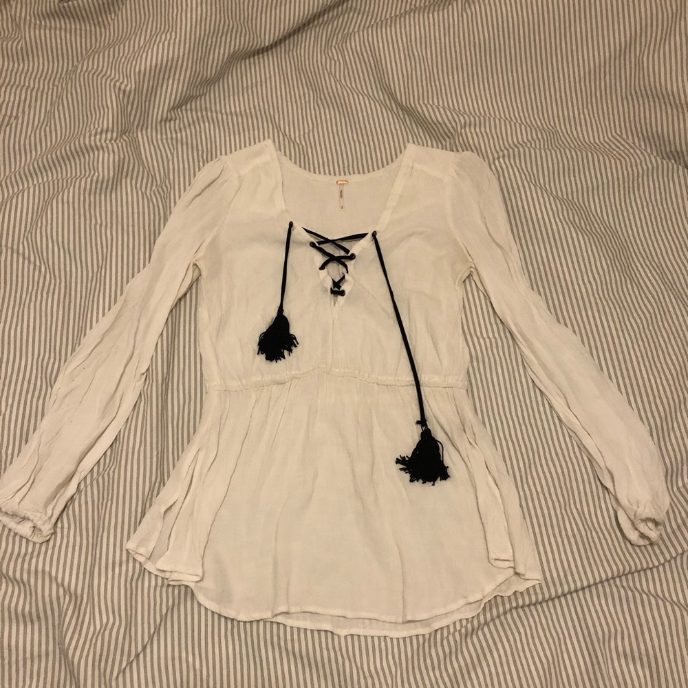 Free People Peasant Blouse
